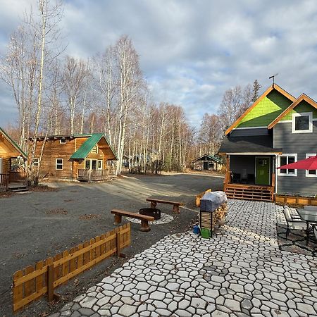 Talkeetna Log Cabin With Hot Tub Unit 1 빌라 외부 사진