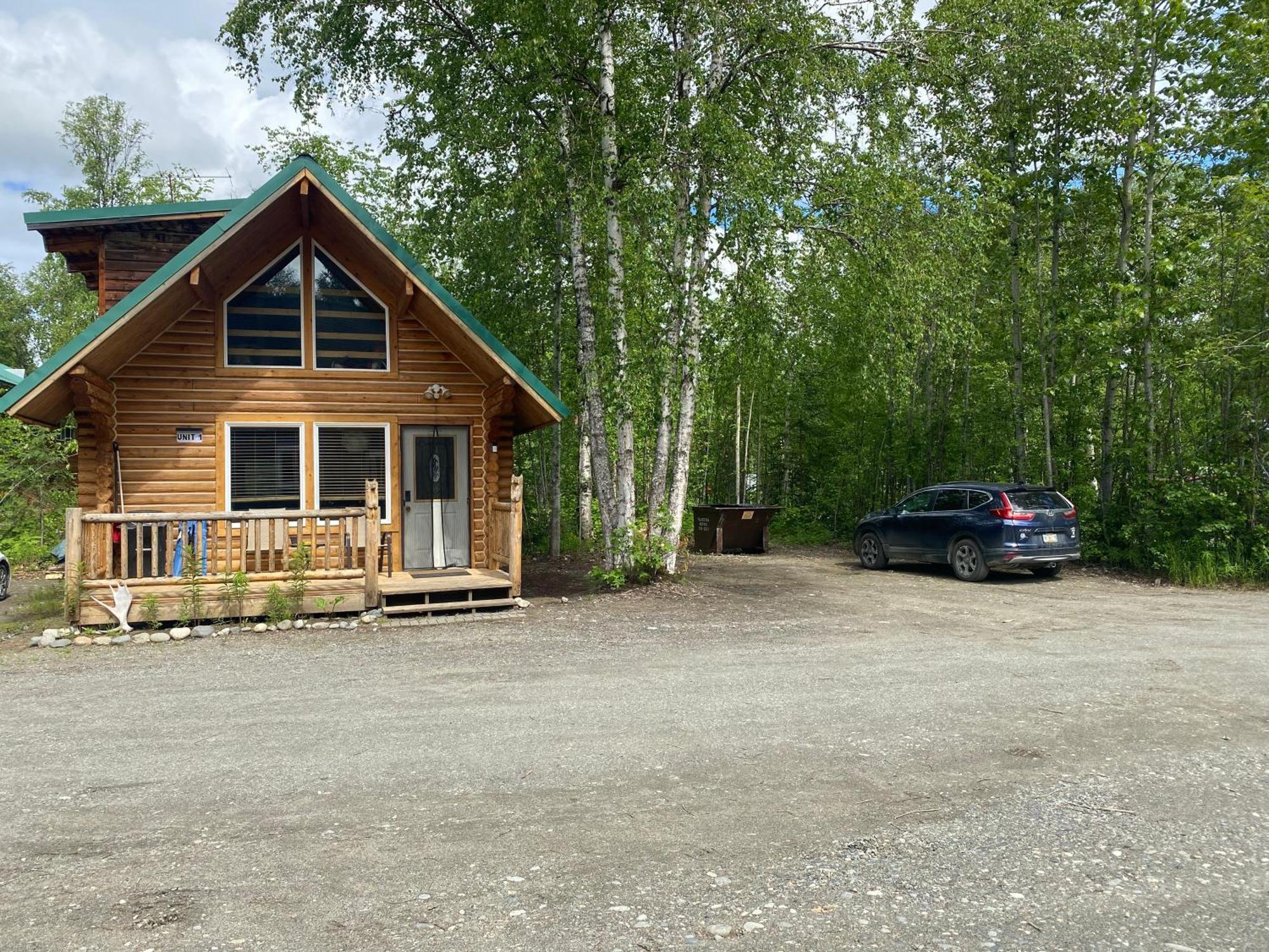 Talkeetna Log Cabin With Hot Tub Unit 1 빌라 외부 사진