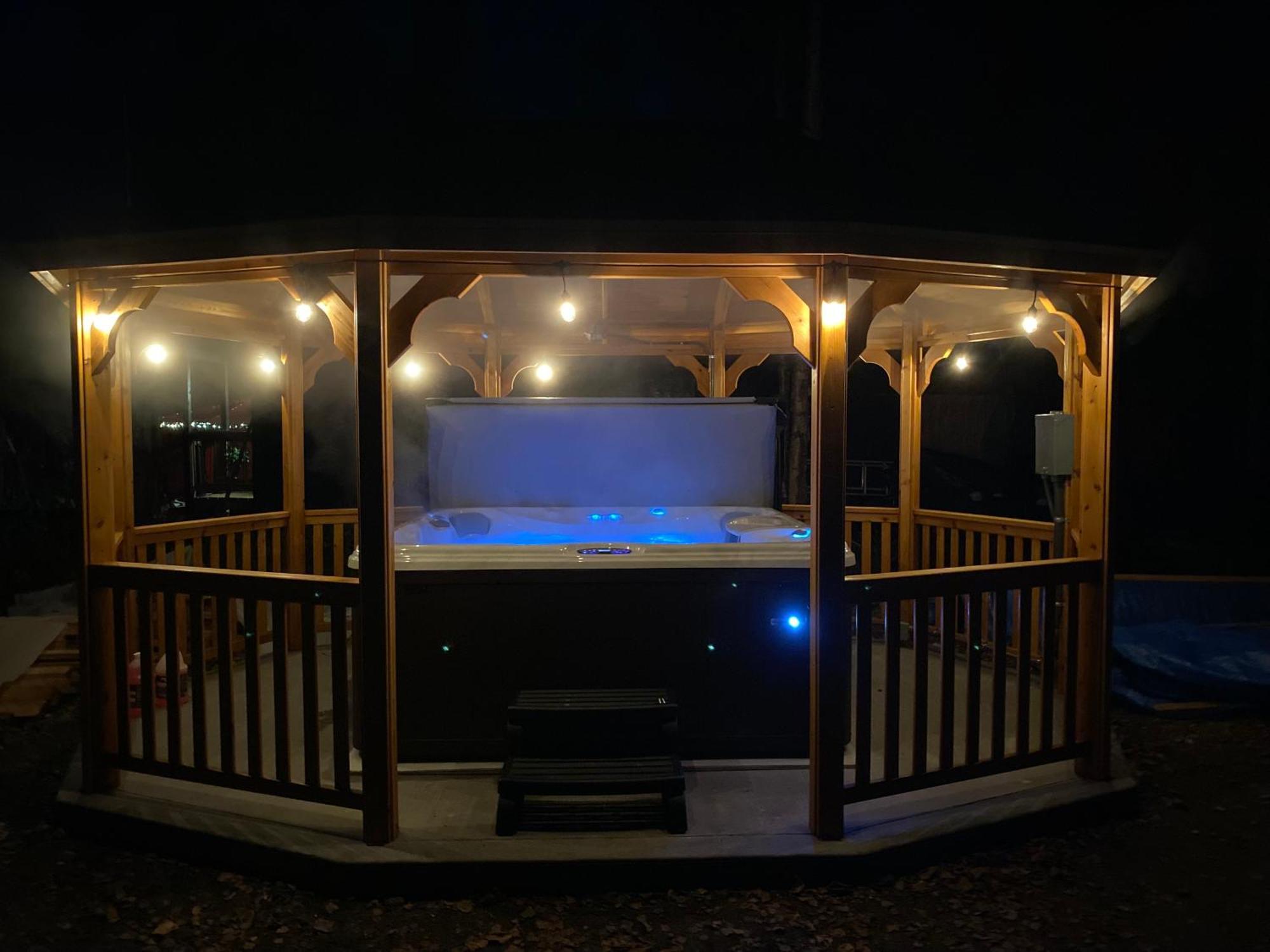 Talkeetna Log Cabin With Hot Tub Unit 1 빌라 외부 사진