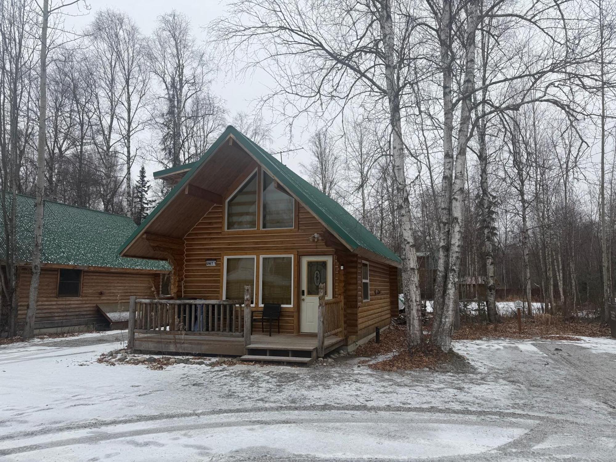 Talkeetna Log Cabin With Hot Tub Unit 1 빌라 외부 사진