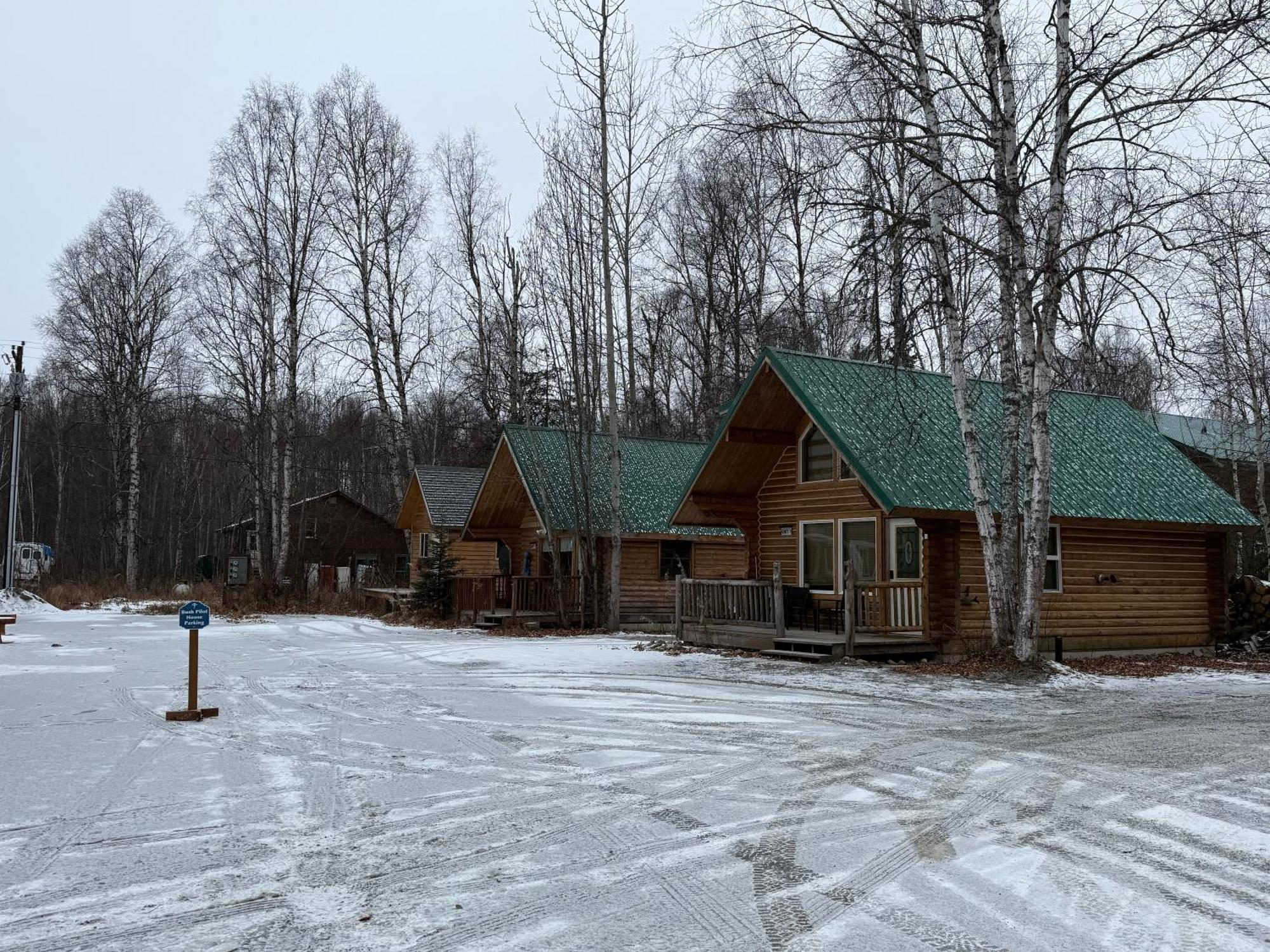 Talkeetna Log Cabin With Hot Tub Unit 1 빌라 외부 사진