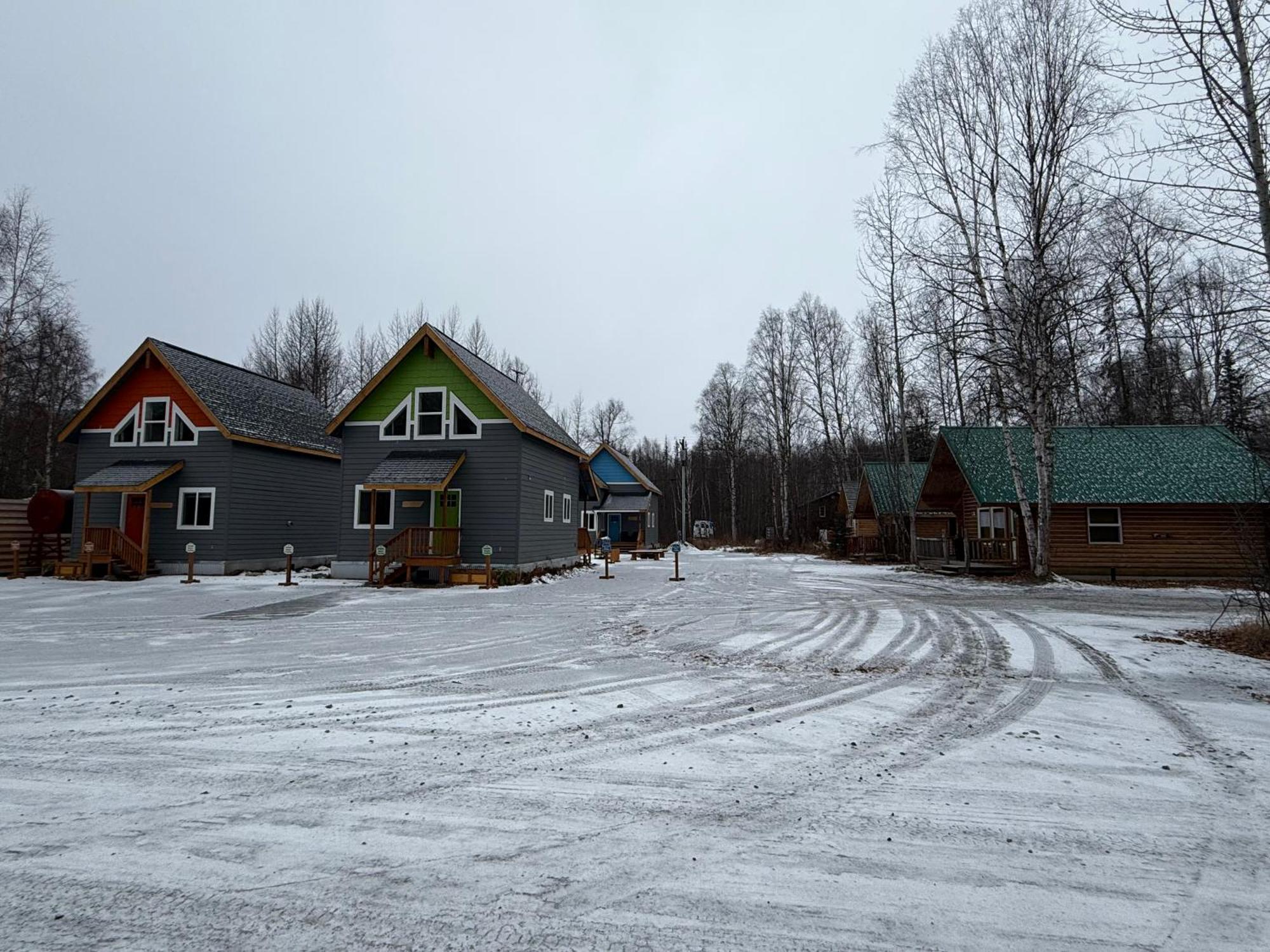 Talkeetna Log Cabin With Hot Tub Unit 1 빌라 외부 사진