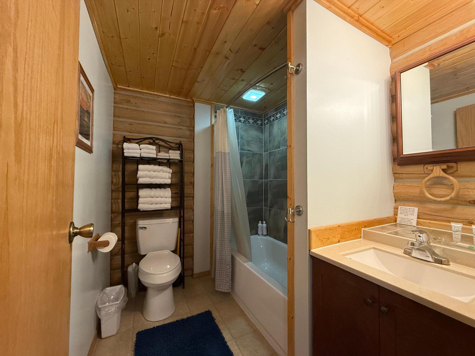 Talkeetna Log Cabin With Hot Tub Unit 1 빌라 외부 사진